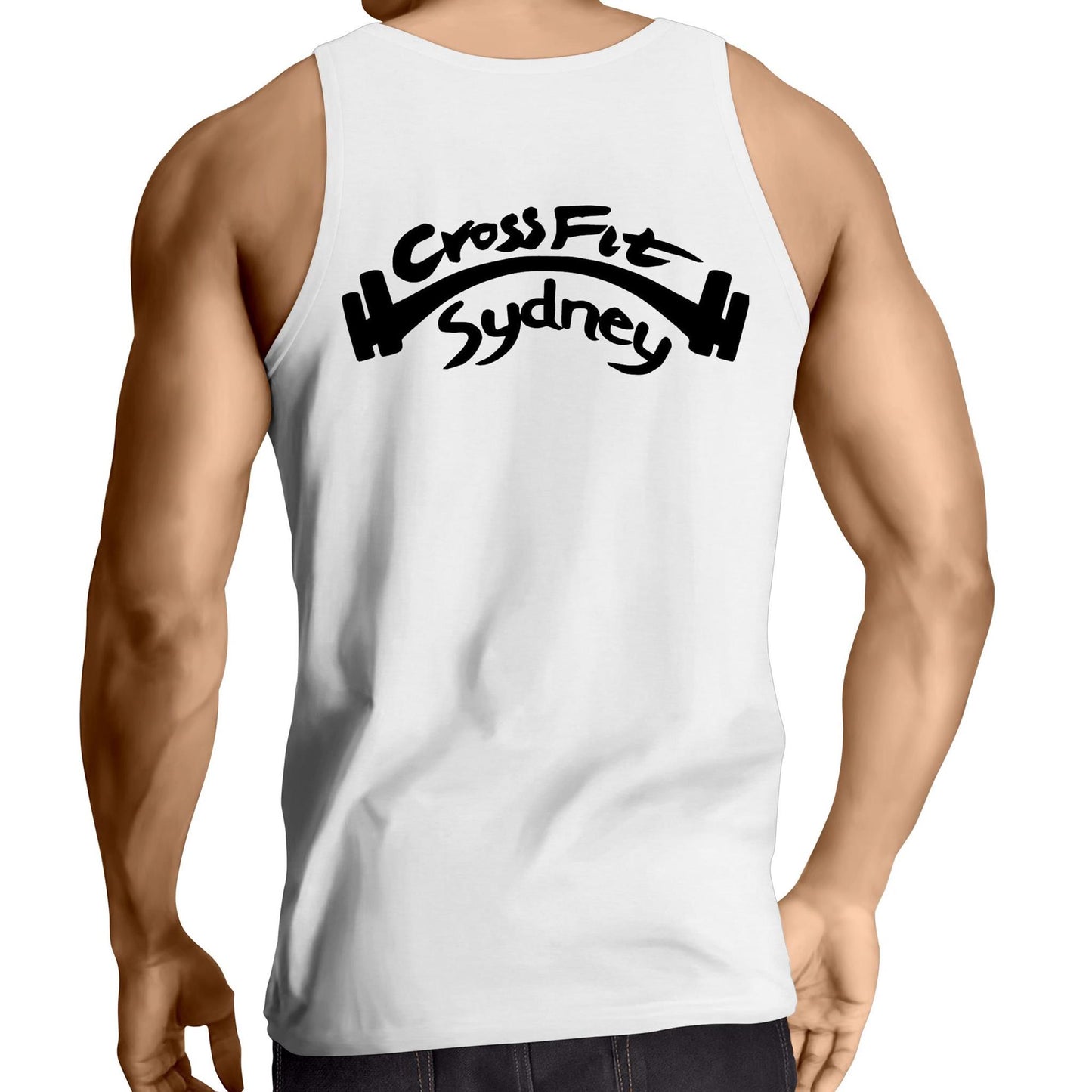 AS Colour Lowdown - Mens Singlet Top CFS