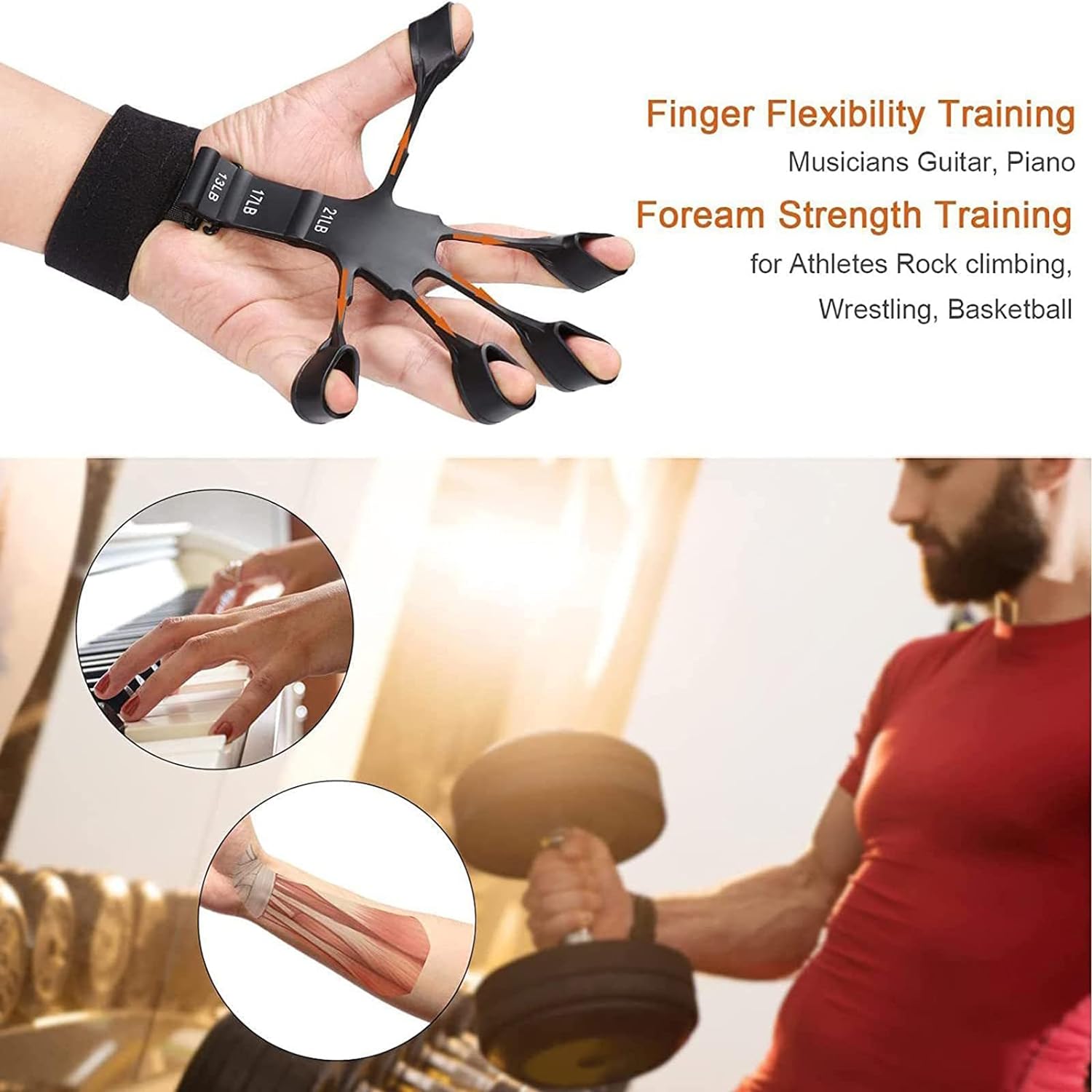 Hook Grip Strength Trainer (2 piece) – Xinda Concepts