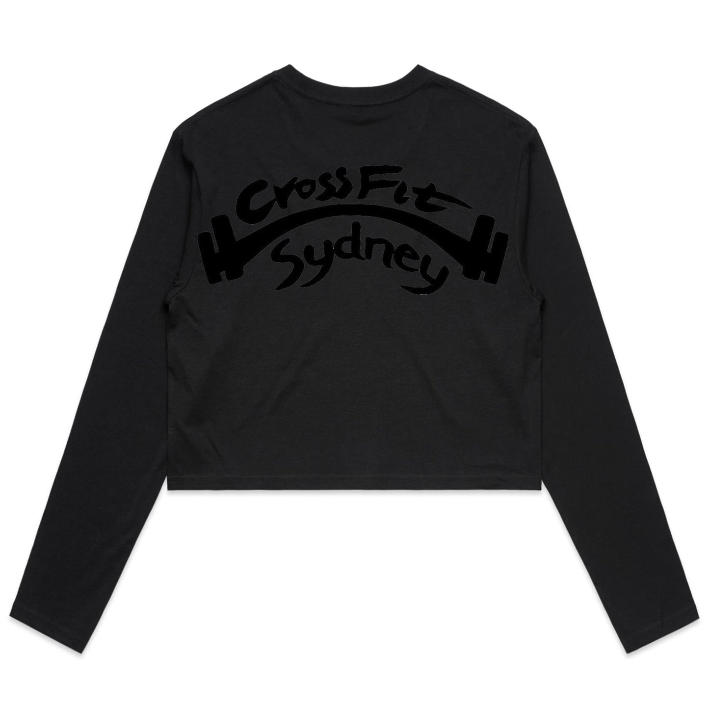 AS Colour - Women's Long Sleeve Crop Tee CrossFit Sydney